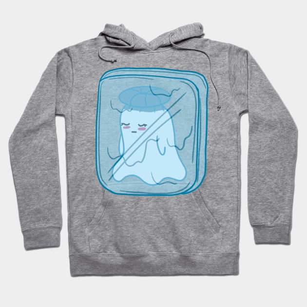 Little Ghost Frost Hoodie by nathalieaynie